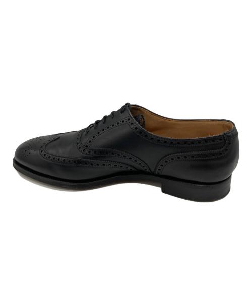 Crockett & Jones（クロケット＆ジョーンズ）Crockett & Jones (クロケット＆ジョーンズ) ウィングチップシューズ ブラック サイズ:8の古着・服飾アイテム