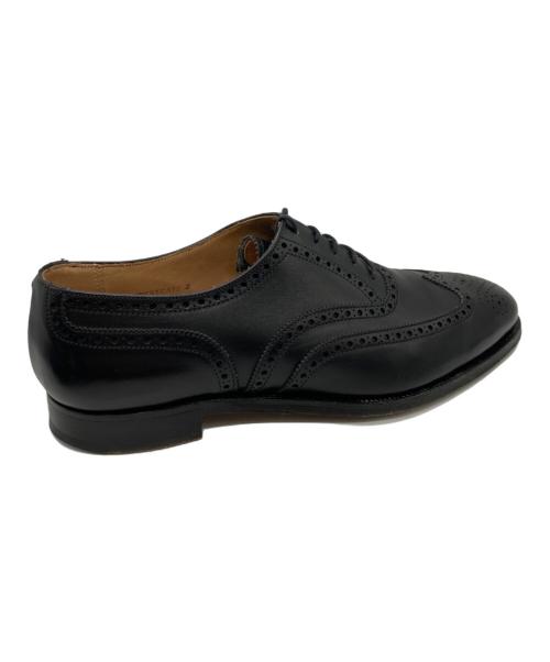 Crockett & Jones（クロケット＆ジョーンズ）Crockett & Jones (クロケット＆ジョーンズ) ウィングチップシューズ ブラック サイズ:8の古着・服飾アイテム