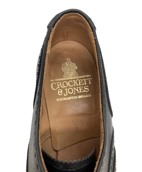 Crockett & Jones（クロケット＆ジョーンズ）Crockett & Jones (クロケット＆ジョーンズ) ウィングチップシューズ ブラック サイズ:8の古着・服飾アイテム