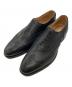 Crockett & Jones（クロケット＆ジョーンズ）の古着「ウィングチップシューズ」｜ブラック