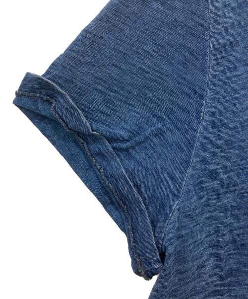 RRL（ダブルアールエル）RRL (ダブルアールエル) プリントTシャツ ネイビー サイズ:XLの古着・服飾アイテム