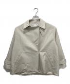 Nobleノーブル）の古着「コットンダブルクロスハーフコート」｜ベージュ