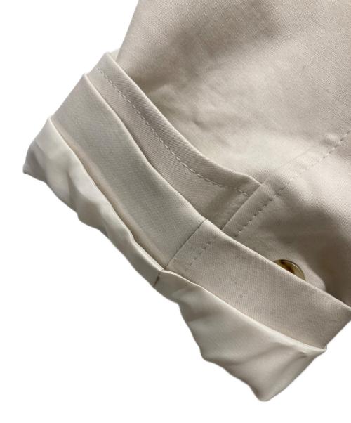 Noble（ノーブル）Noble (ノーブル) コットンダブルクロスハーフコート ベージュ サイズ:36の古着・服飾アイテム