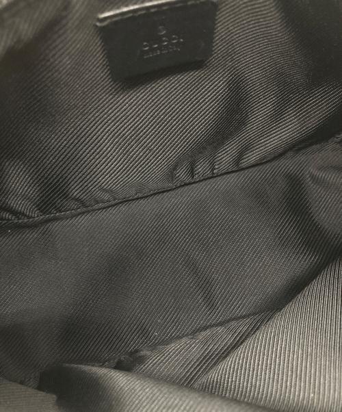 GUCCI（グッチ）GUCCI (グッチ) GGハンドバッグ アクセサリーポーチ ブラックの古着・服飾アイテム