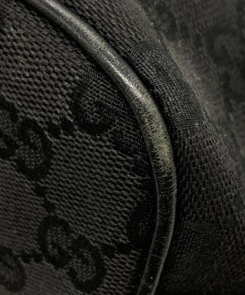 GUCCI（グッチ）GUCCI (グッチ) GGハンドバッグ アクセサリーポーチ ブラックの古着・服飾アイテム