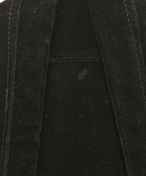 THE BLACK EYE PATCH（ブラックアイパッチ）THE BLACK EYE PATCH (ブラックアイパッチ) Velour Backpack ブラックの古着・服飾アイテム