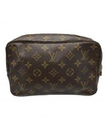 LOUIS VUITTON（ルイ ヴィトン）の古着「コスメポーチ」｜ベージュ