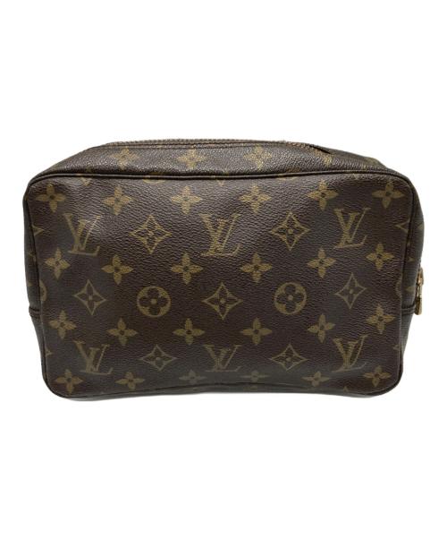 LOUIS VUITTON（ルイ ヴィトン）LOUIS VUITTON (ルイ ヴィトン) コスメポーチ ベージュの古着・服飾アイテム