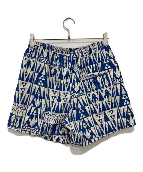 Patagonia（パタゴニア）Patagonia (パタゴニア) Baggies Shorts ブルー×アイボリー サイズ:Sの古着・服飾アイテム