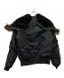ALPHA (アルファ) フライトジャケット ブラック サイズ:L：8000円