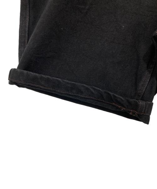 PASSPORT（パスポート）PASSPORT (パスポート) WORKERS CLUB JEANS SHORT R42 WASHED BLACK ブラック サイズ:W30の古着・服飾アイテム