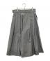 45R (フォーティファイブ・アール) サマーウールのキュロットスカート グレー サイズ:2：16000円