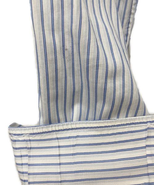 GUCCI（グッチ）GUCCI (グッチ) ストライプシャツ ブルー サイズ:38/15の古着・服飾アイテム