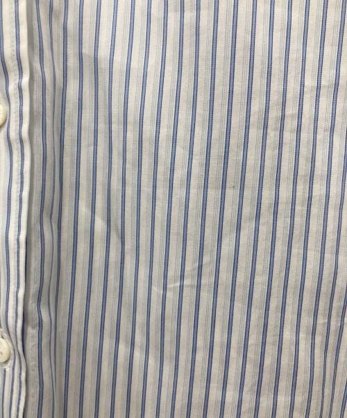 GUCCI（グッチ）GUCCI (グッチ) ストライプシャツ ブルー サイズ:38/15の古着・服飾アイテム