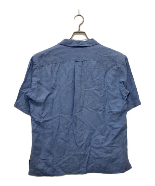 POLO GOLF（ポロ ゴルフ）POLO GOLF (ポロ ゴルフ) オープンカラーシャツ ブルー サイズ:Lの古着・服飾アイテム