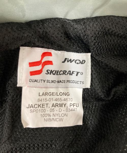SKILCRAFT（スキルクラフト）SKILCRAFT (スキルクラフト) US ARMY (ユーエスアーミー) トレーニングジャケット オリーブ サイズ:Lの古着・服飾アイテム