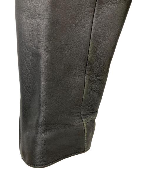 BEN DAVIS（ベンデイビス）BEN DAVIS (ベンデイビス) ラムレザージャケット ブラック サイズ:Ｍの古着・服飾アイテム