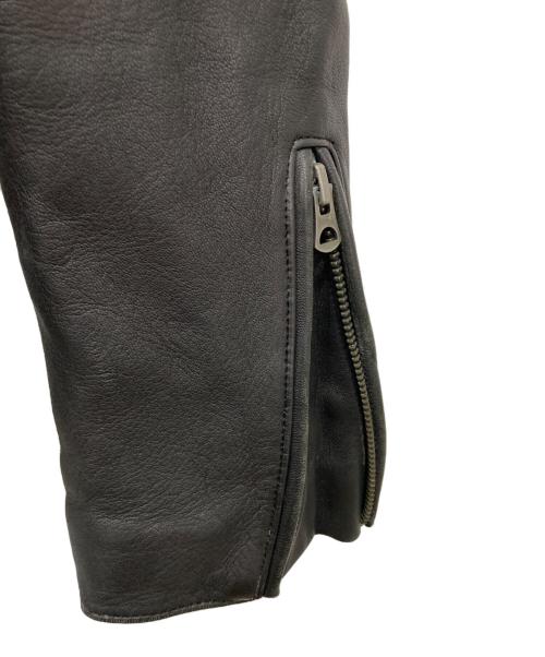 BEN DAVIS（ベンデイビス）BEN DAVIS (ベンデイビス) ラムレザージャケット ブラック サイズ:Ｍの古着・服飾アイテム