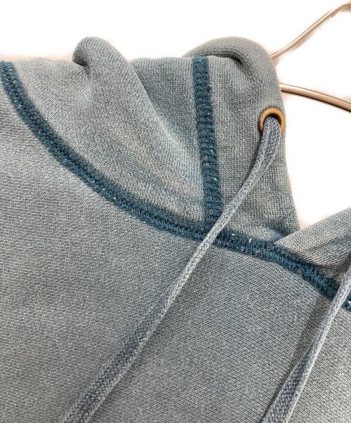 AWAKE（アウェイク）AWAKE (アウェイク) プルオーバーパーカー ブルー サイズ:Mの古着・服飾アイテム