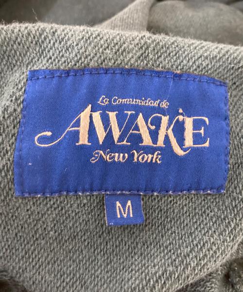 AWAKE（アウェイク）AWAKE (アウェイク) プルオーバーパーカー ブルー サイズ:Mの古着・服飾アイテム
