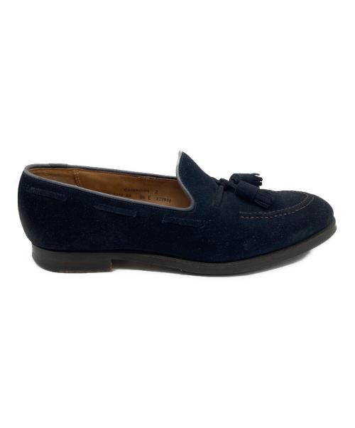 Crockett & Jones（クロケット＆ジョーンズ）Crockett & Jones (クロケット＆ジョーンズ) CAVENDISH2 ネイビー サイズ:8 1/2の古着・服飾アイテム
