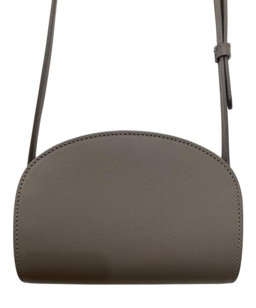 A.P.C.（アーペーセー）A.P.C. (アーペーセー) SAC DEMI LUNE MINI グレーの古着・服飾アイテム