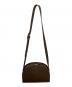 A.P.C. (アーペーセー) DEMI-LUNE ショルダーバッグ ブラウン：6000円