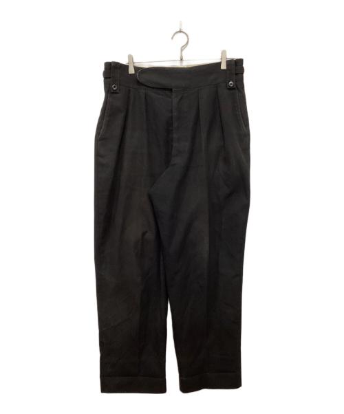 NEAT（ニート）NEAT (ニート) タックパンツ ブラック サイズ:Lの古着・服飾アイテム