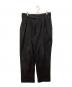 NEAT（ニート）の古着「タックパンツ」｜ブラック