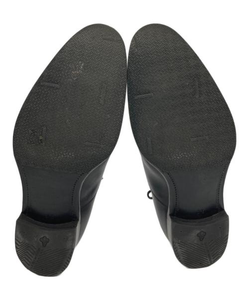 treading post（トレーディングポスト）treading post (トレーディングポスト) ドレスシューズ ブラック サイズ:9　1/2の古着・服飾アイテム