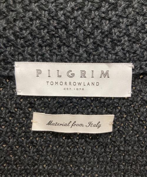 Pilgrim（ピルグリム）Pilgrim (ピルグリム) リネンコットン ジップアップパイピングベスト ブラック サイズ:Sの古着・服飾アイテム