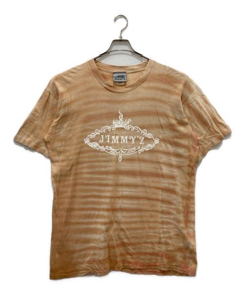 JIMMY'Z（ジミーズ）JIMMY'Z (ジミーズ) プリントTシャツ ベージュ サイズ:Lの古着・服飾アイテム