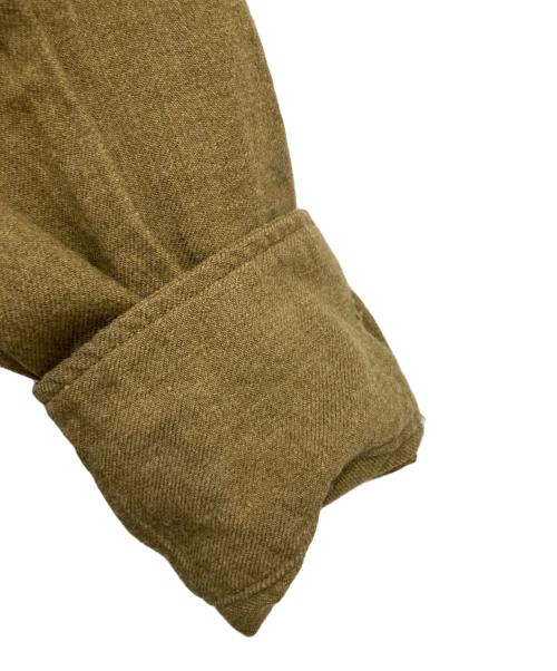 US ARMY（ユーエスアーミー）US ARMY (ユーエスアーミー) ウールシャツ/40's カーキ サイズ:14　1/2-33の古着・服飾アイテム