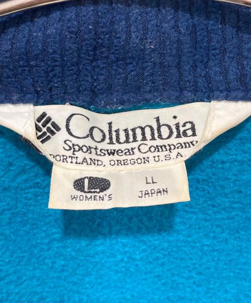 Columbia（コロンビア）Columbia (コロンビア) フリースジャケット ブルー サイズ:LLの古着・服飾アイテム