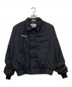 U'S NAVYアメリカ軍）の古着「ユーティリティジャケット」｜ブラック