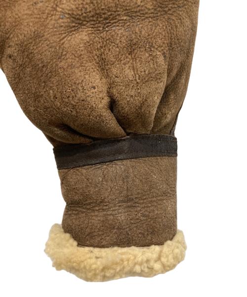 AVIREX（アヴィレックス）AVIREX (アヴィレックス) TYPEB-3ムートンフライトジャケット ブラウン サイズ:40の古着・服飾アイテム