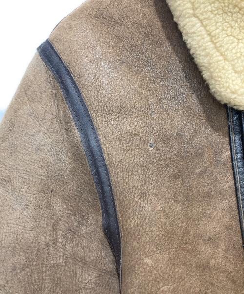 AVIREX（アヴィレックス）AVIREX (アヴィレックス) TYPEB-3ムートンフライトジャケット ブラウン サイズ:40の古着・服飾アイテム