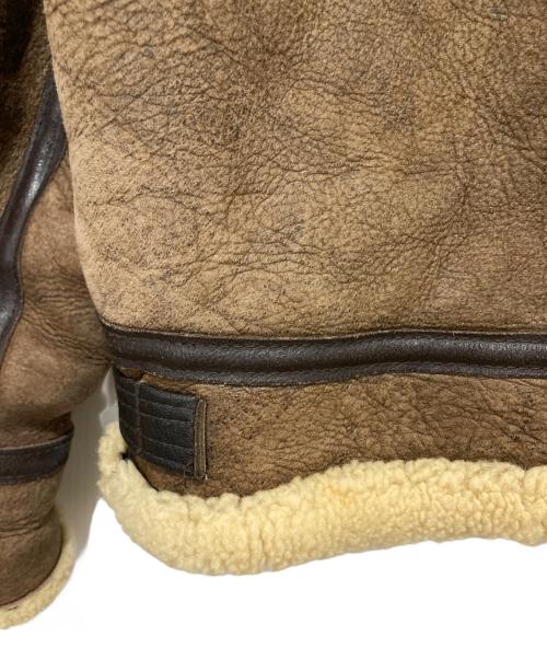 AVIREX（アヴィレックス）AVIREX (アヴィレックス) TYPEB-3ムートンフライトジャケット ブラウン サイズ:40の古着・服飾アイテム