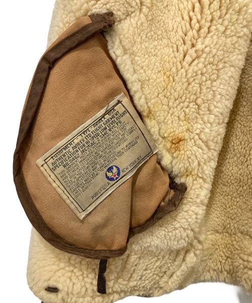 AVIREX（アヴィレックス）AVIREX (アヴィレックス) TYPEB-3ムートンフライトジャケット ブラウン サイズ:40の古着・服飾アイテム