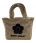 MARY QUANT（マリークヮント）の古着「クロッシェラフィアライク トート」｜ベージュ