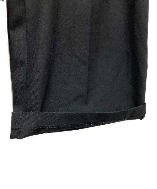 FRAY ID（フレイ アイディー）FRAY ID (フレイ アイディー) ハイウエストアシメワイドパンツ ブラック サイズ:W40の古着・服飾アイテム