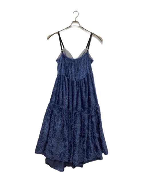 Her Praha（ハープラハ）Her Praha (ハープラハ) litmusキャミワンピース ブルー サイズ:FREEの古着・服飾アイテム