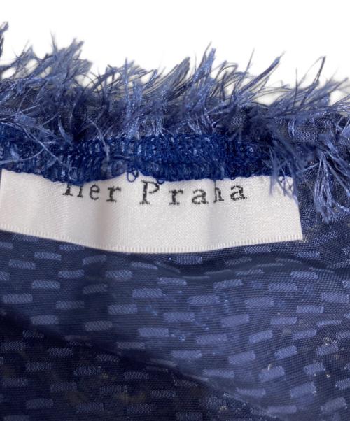 Her Praha（ハープラハ）Her Praha (ハープラハ) litmusキャミワンピース ブルー サイズ:FREEの古着・服飾アイテム