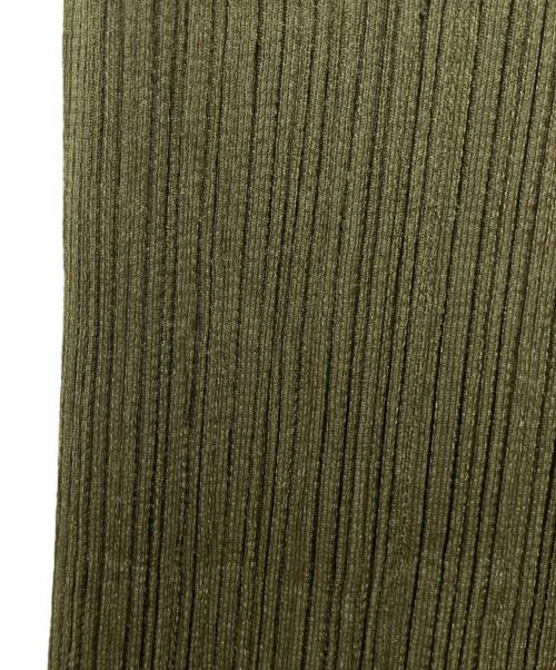 PLEATS PLEASE（プリーツプリーズ）PLEATS PLEASE (プリーツプリーズ) プリーツパンツ グリーン サイズ:3の古着・服飾アイテム