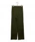 PLEATS PLEASE（プリーツプリーズ）の古着「プリーツパンツ」｜グリーン