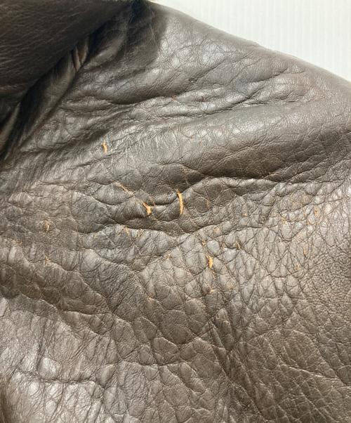 LUCKY STRIKE（ラッキーストライク）LUCKY STRIKE (ラッキーストライク) G-1レザージャケット ブラウン サイズ:Lの古着・服飾アイテム