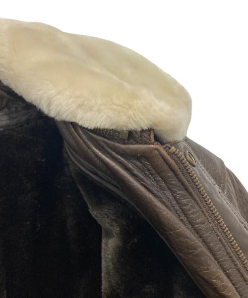 LUCKY STRIKE（ラッキーストライク）LUCKY STRIKE (ラッキーストライク) G-1レザージャケット ブラウン サイズ:Lの古着・服飾アイテム