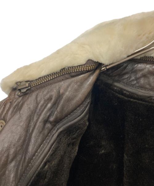 LUCKY STRIKE（ラッキーストライク）LUCKY STRIKE (ラッキーストライク) G-1レザージャケット ブラウン サイズ:Lの古着・服飾アイテム