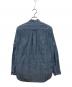45R (フォーティファイブ・アール) インドカディオックスの908ピンタックスタンドシャツ インディゴ サイズ:2：18000円