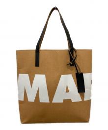 MARNI（マルニ）の古着「ペーパートートバッグ」｜ベージュ